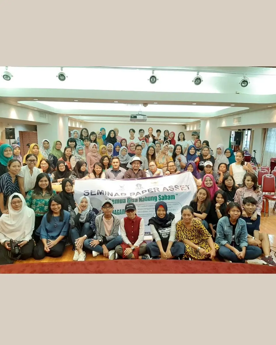 Dokumentasi kegiatan kelas saham Profita Institute 5