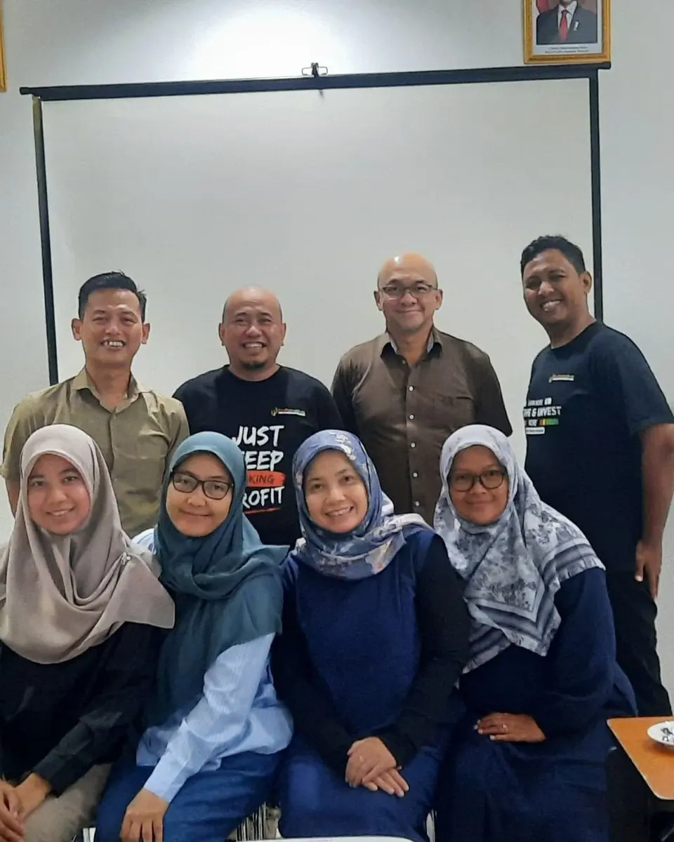 Dokumentasi kegiatan kelas saham Profita Institute 7